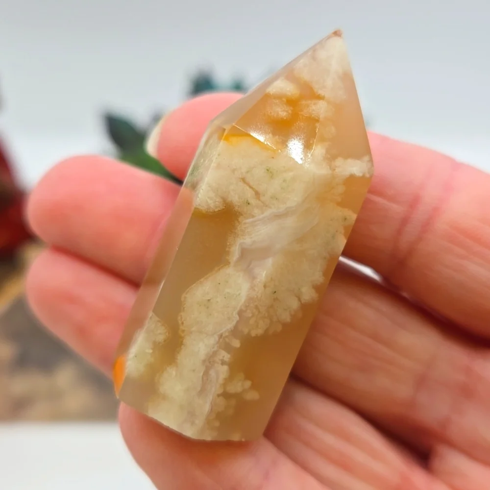 CLEARANCE Flower Agate Crystal Bundle Towers Freeforms Carvings